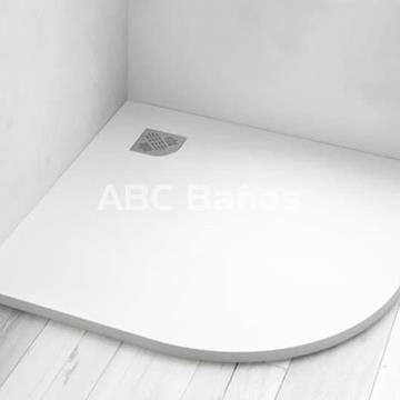 Plato de ducha 70 x 170 cm de piedra Maier Oasis blanco : :  Bricolaje y herramientas